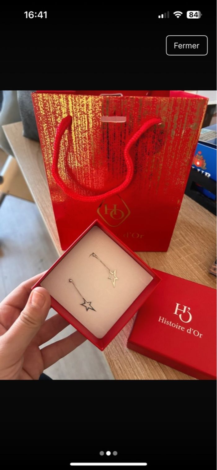 Petite paire de boucle d oreille - photo numéro 3