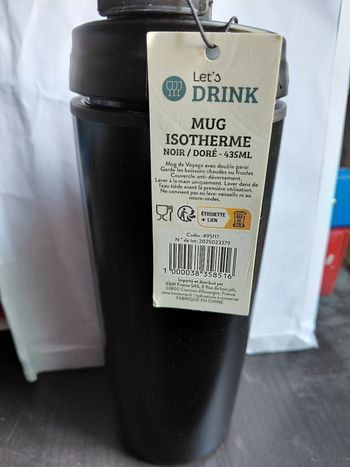 Mug isotherme 