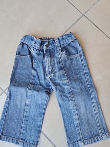 Jean large 12 mois