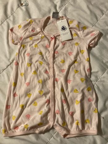 Combinaison short petit bateau