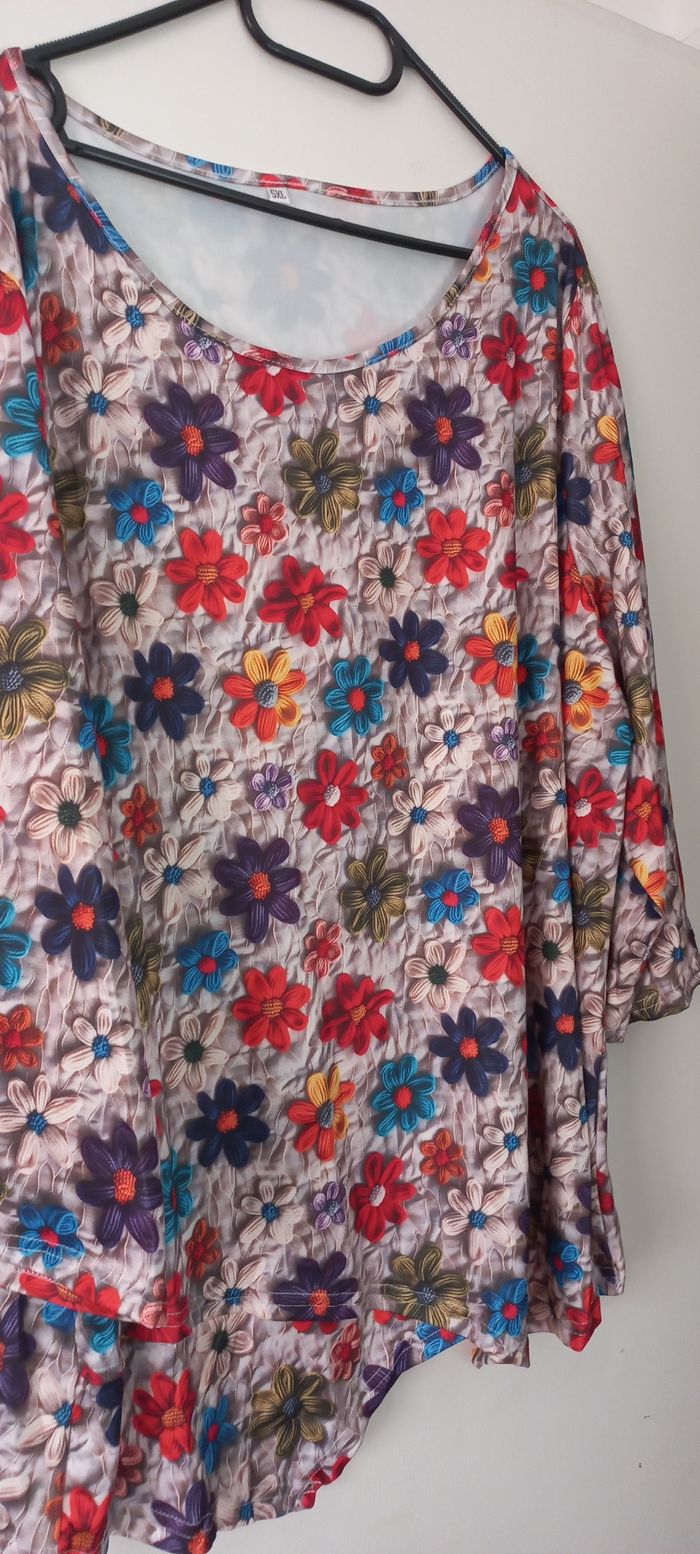 Tunique avec fleurs - photo numéro 4