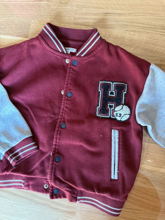 Bombers bordeaux enfant 4 ans • Vertbaudet - photo numéro 2
