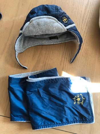 Ensemble bonnet + écharpe