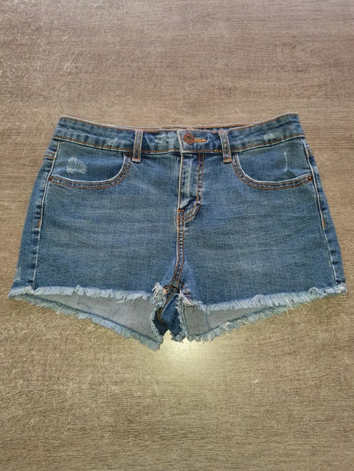 Short en jeans