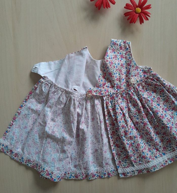 Robe fleurie 3 mois - photo numéro 4