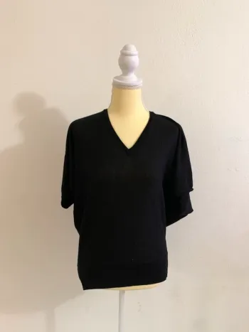 Top noir pailleté Kaporal – Taille XS