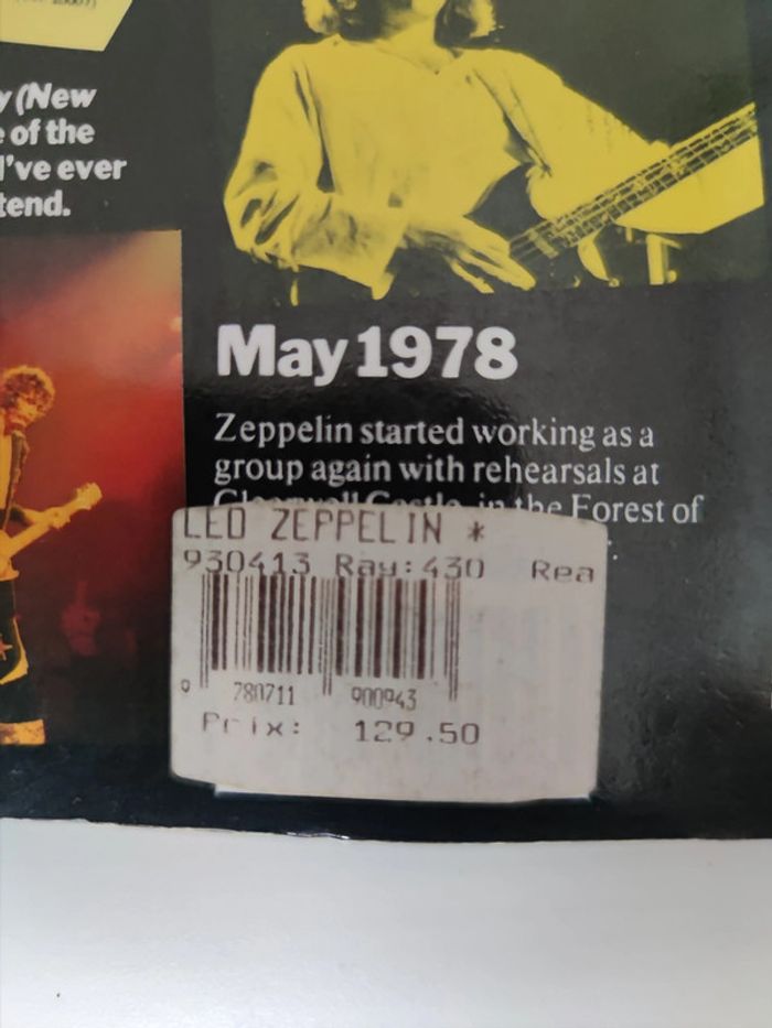 Livre collector led zeppelin a visual documentary - photo numéro 3