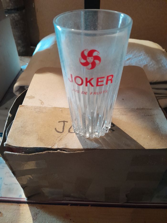 Lot de 6 verres jokerlot