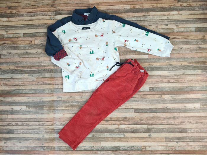 Lot de vêtements garçon 5 ans pour les fêtes/Noël 🎅🏻