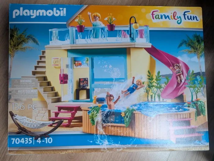 Bungalow avec piscine Playmobil 70435 - photo numéro 3