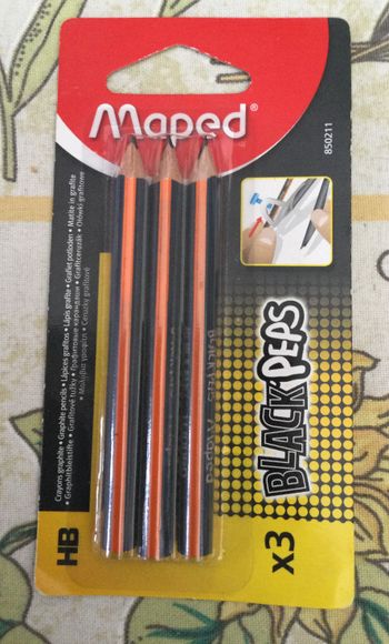 crayons pour compas maped