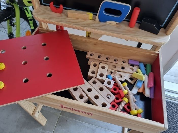 Établi + caisse à outils jeujura - photo numéro 4