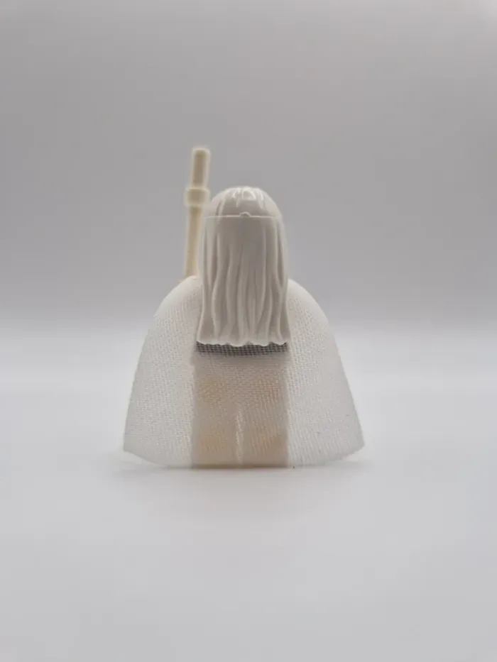 Figurine type lego Gandalf le blanc seigneur des anneaux / hobbit - photo numéro 3