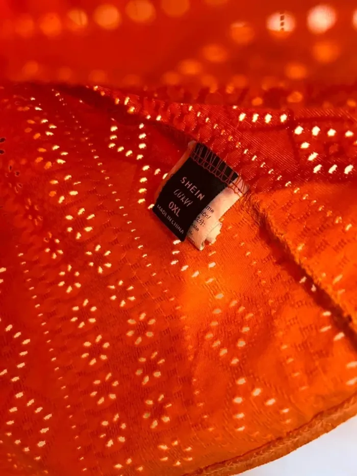 Jolie haut orange - photo numéro 2