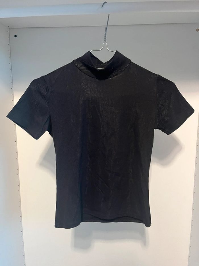 Teeshirt à col rond montant Taille 36