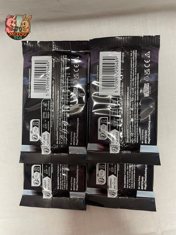 4 Boosters Magic Tarkir La Tempête Dragons FR - photo numéro 2