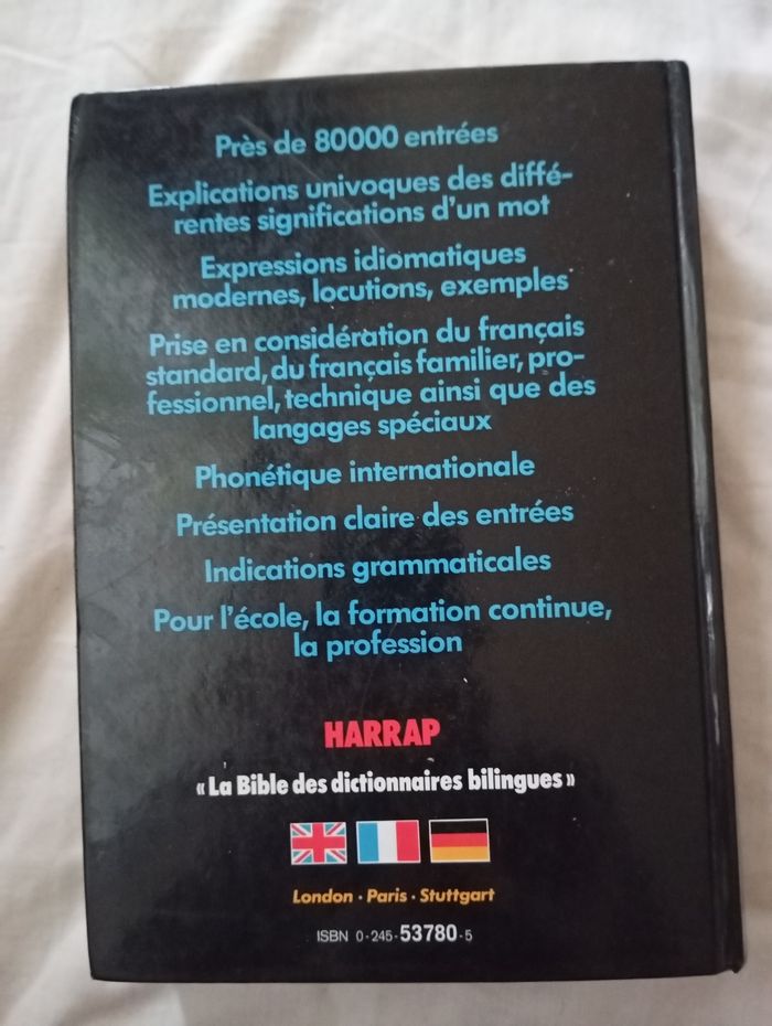 Harrap ( Francais - Allemand )