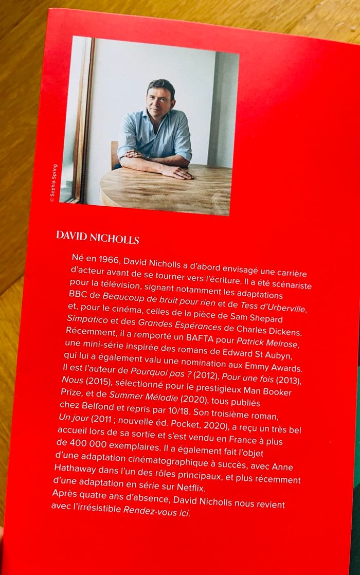 Rendez-vous ici par David Nicholls - photo numéro 3