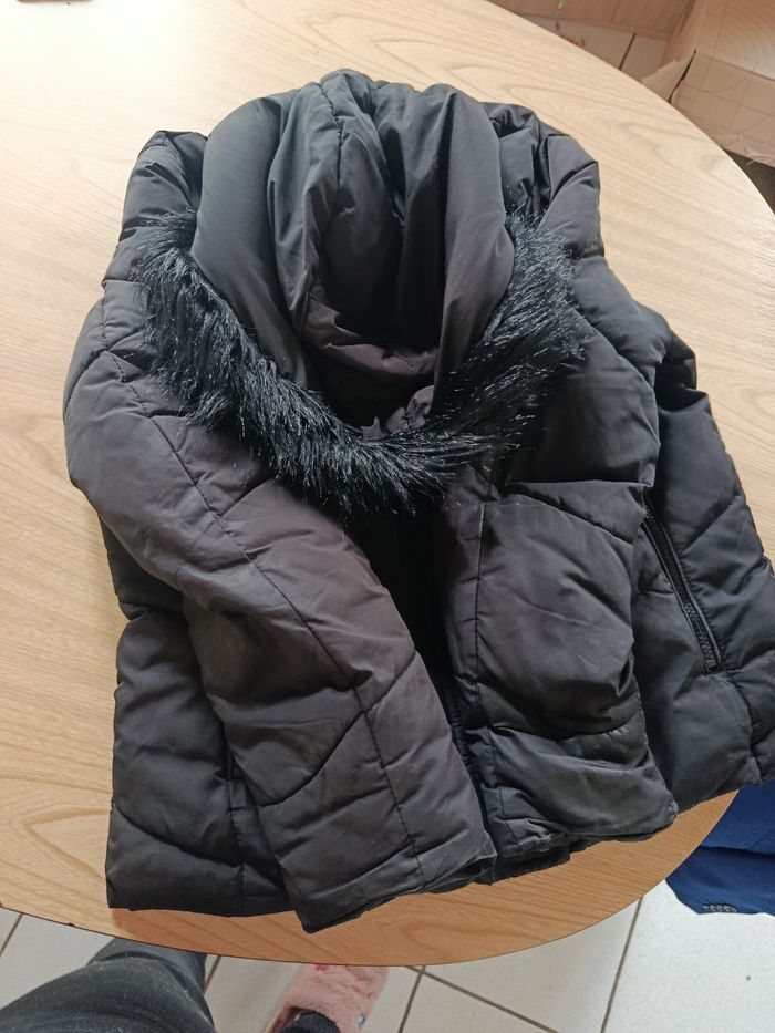 Manteau doudoune noire - photo numéro 3
