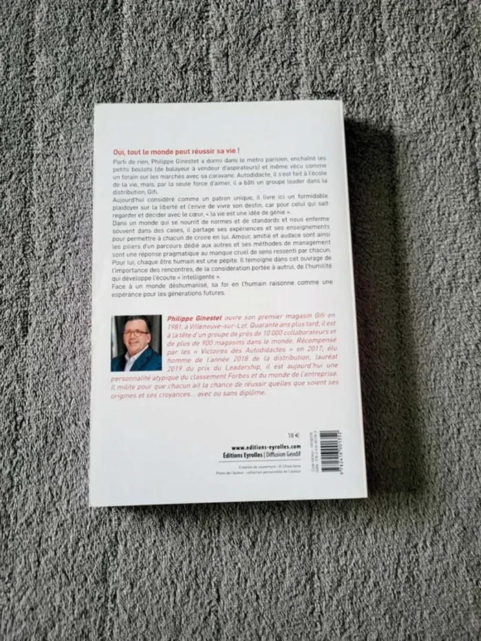 Livre -  La vie est  une  idée de  Génie -  de philippe Ginestet - photo numéro 3