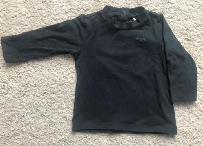 T-shirt manches longues col roulé - Taille 6 mois - orchestra