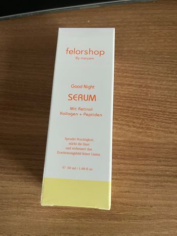 Sérum de nuit anti âge avec retinol collagène et peptide 50ml