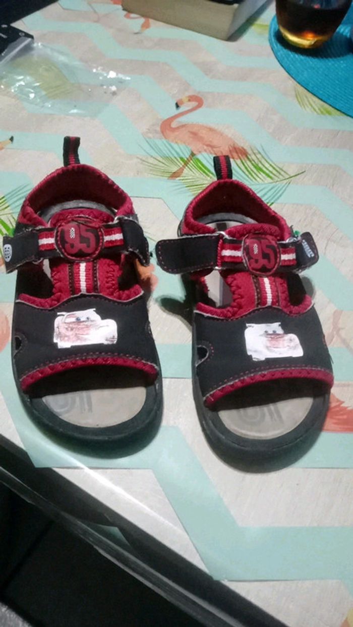 Sandales garçon cars