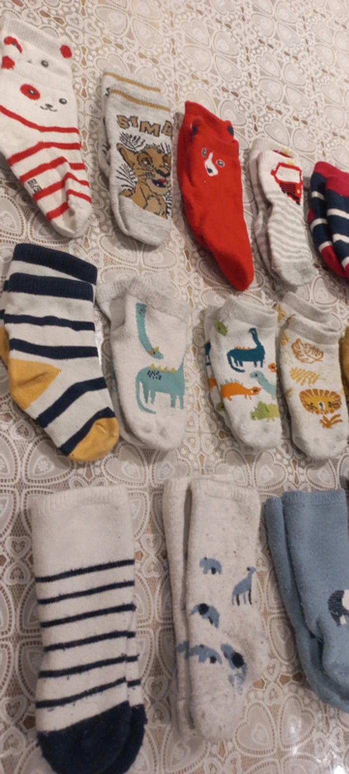 Lot x14 paires chaussettes - photo numéro 4