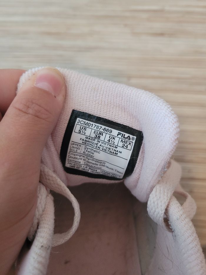 Baskets fila - photo numéro 7