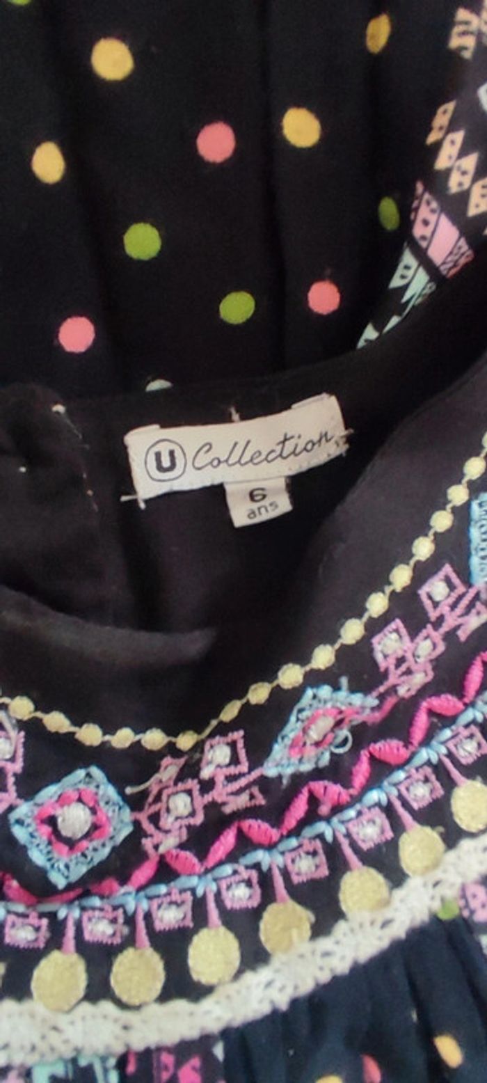 Robe fluide asymétrique 5/6ans - photo numéro 4