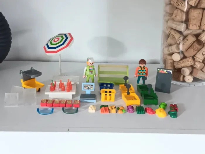 Marchand de légumes playmobil - photo numéro 2