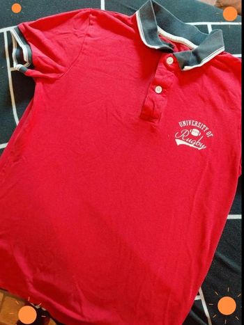 Polo MC rouge TS