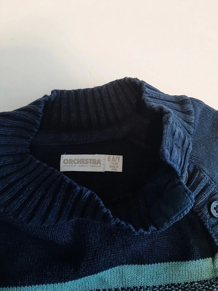 Pull à col roulé 6 ans / 116 cm - photo numéro 2