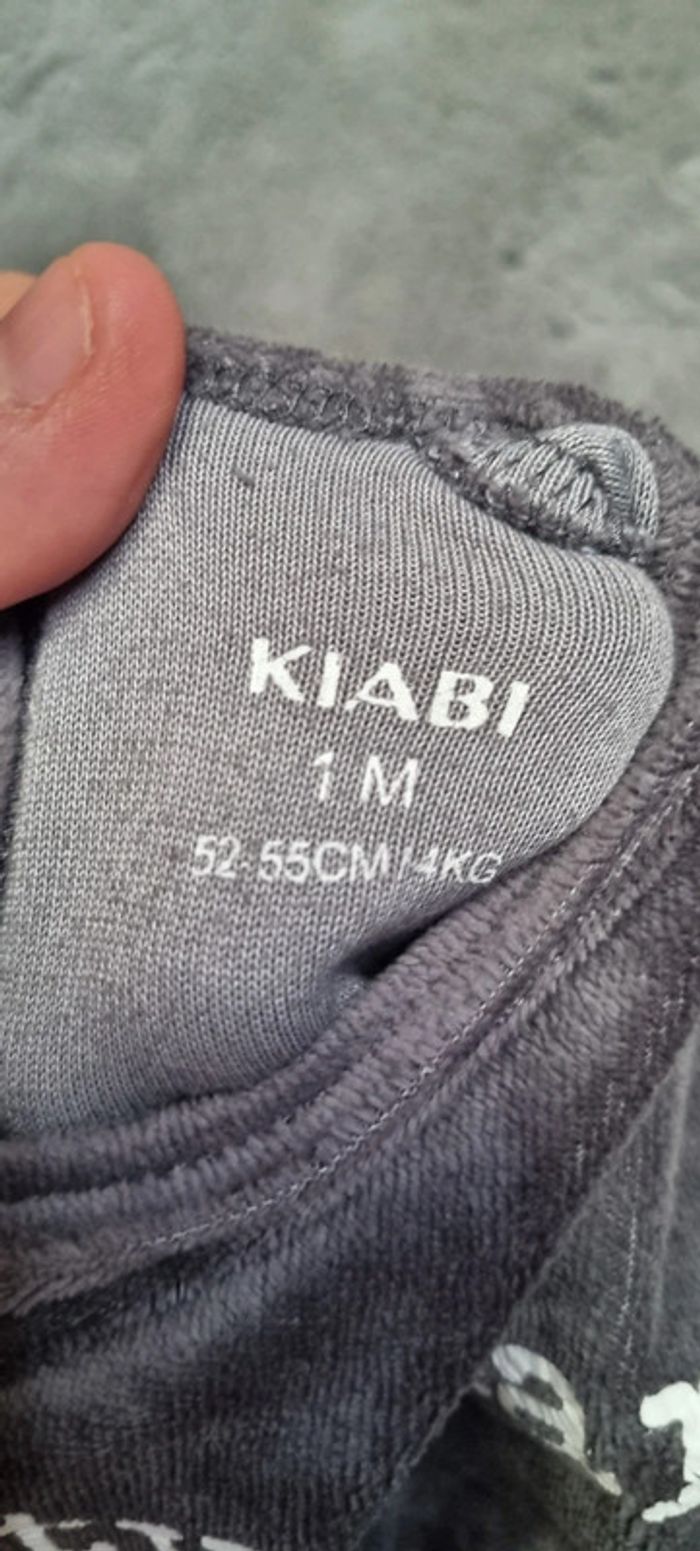 Pyjama gris - photo numéro 3