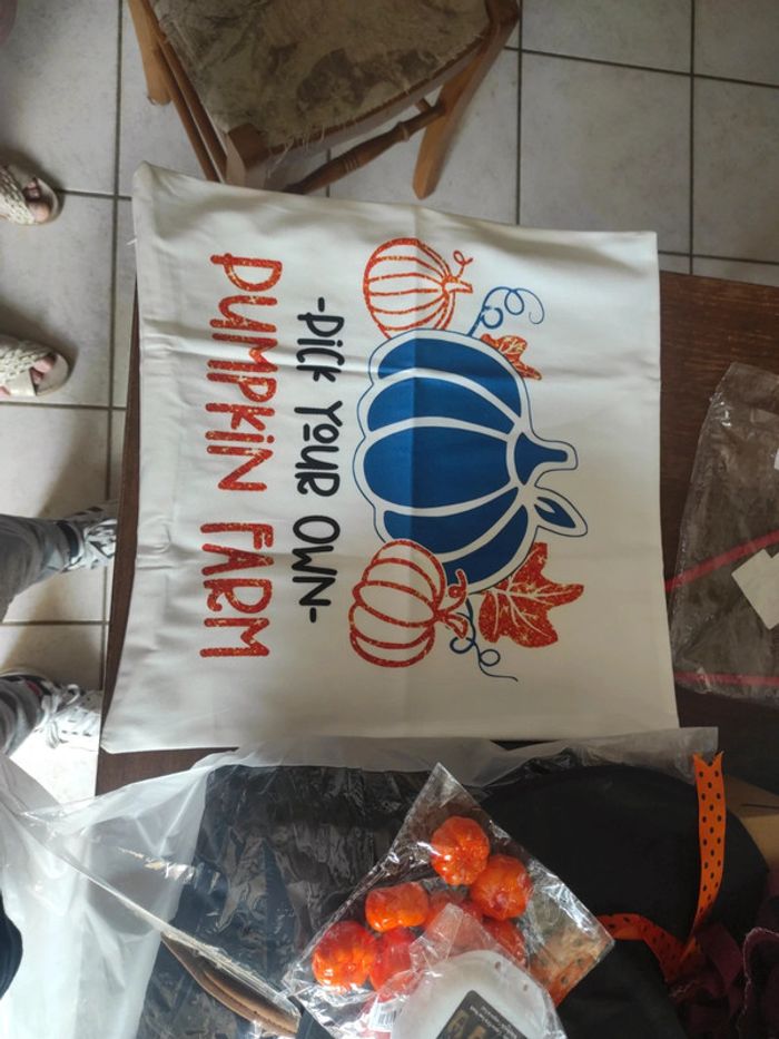 Housse de coussin neuve