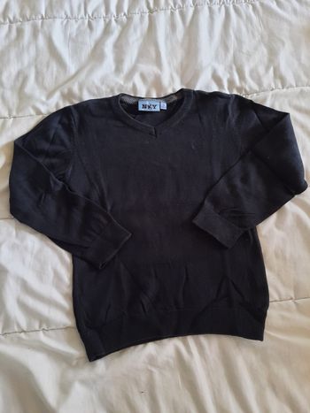 Pull noir col V NKY 6A