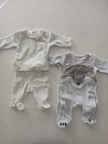 Lot pyjama naissance