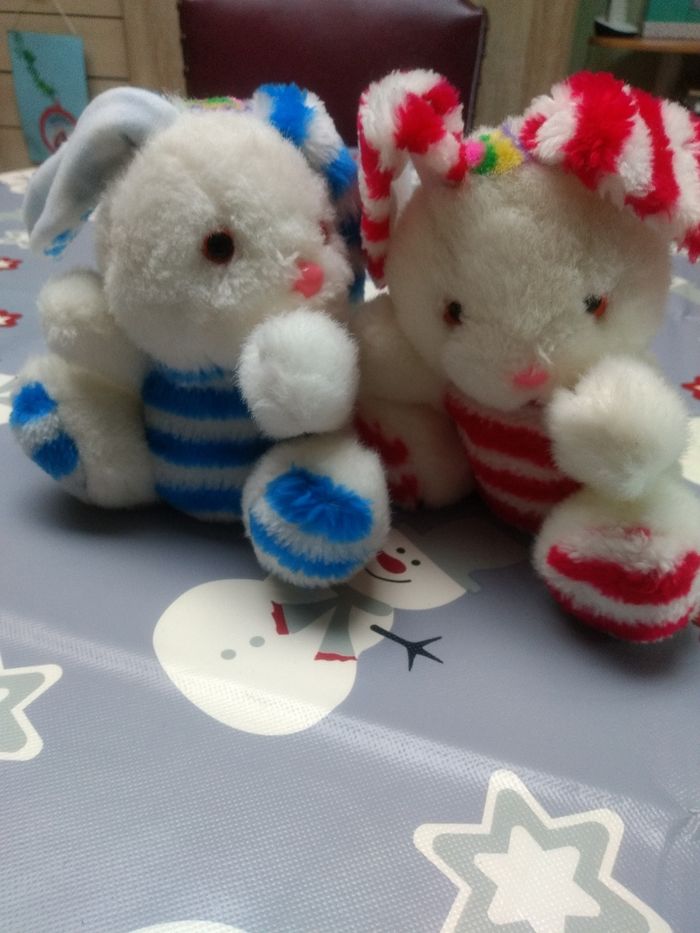 Peluches lapins