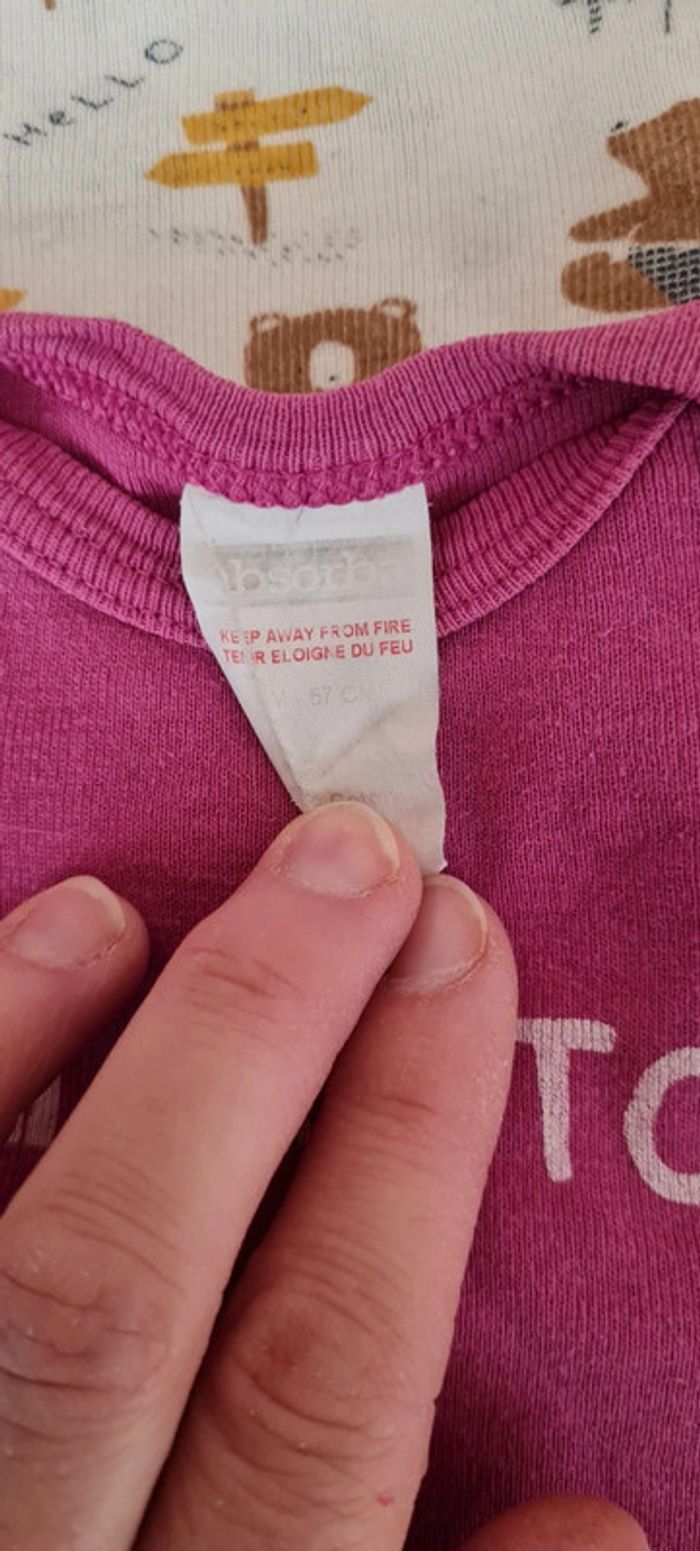 Lot 4 bodys 6mois - photo numéro 3