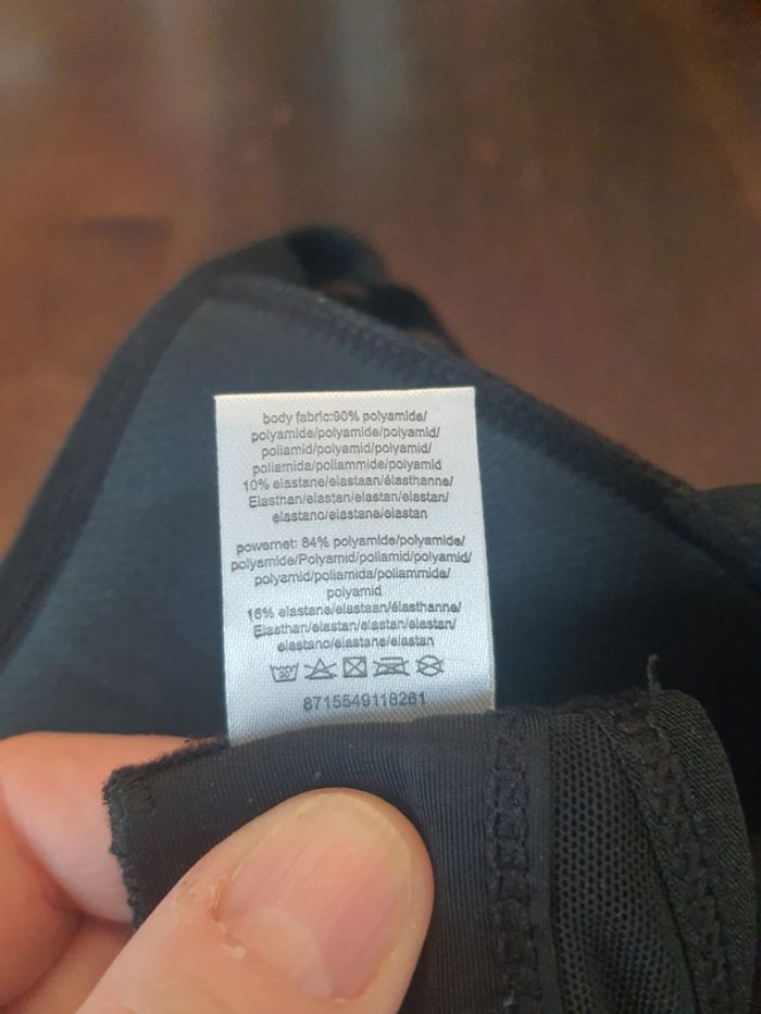Brassière de sport noir Kaytan taille L - photo numéro 14