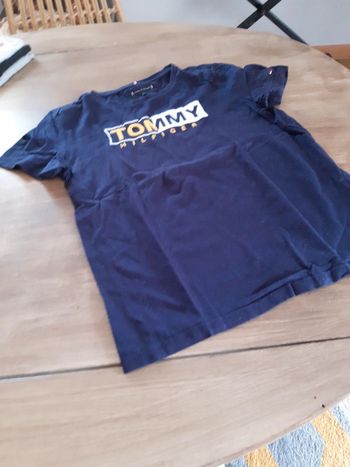 Tee shirt bleu marine tommy