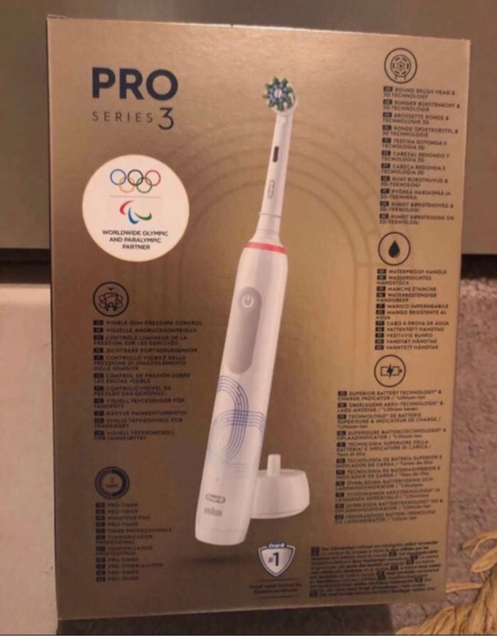 Brosse à dent électrique oral b jeux olympiques - photo numéro 2