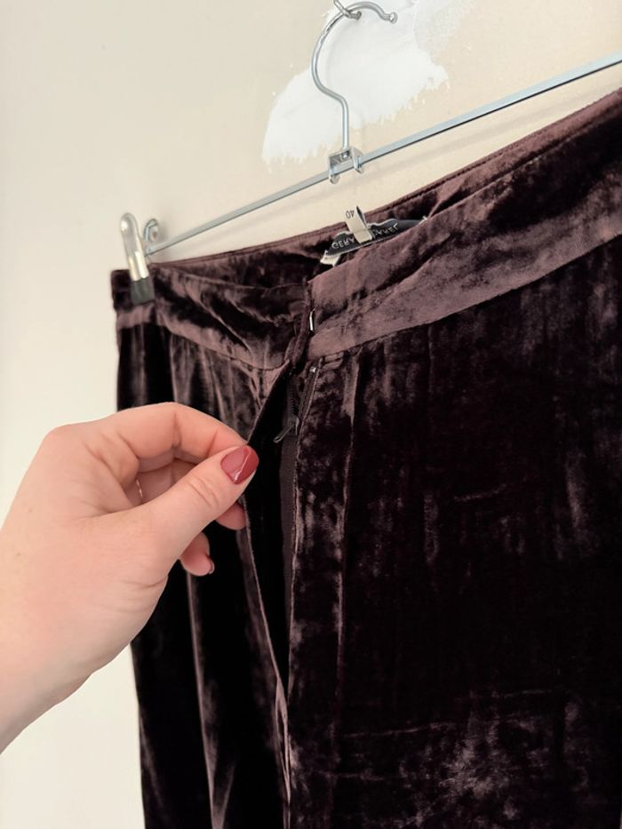 Pantalon velours marron - photo numéro 3