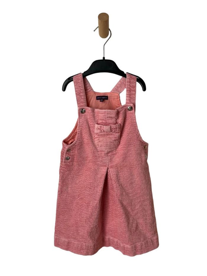 Robe-salopette rose en velours côtelé - Sergent Major 5 ans (110cm)