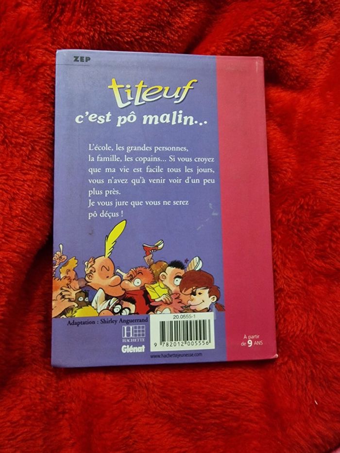 Livre titeuf c'est pô malin - photo numéro 2