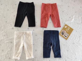 Lot pantalons bébé fille