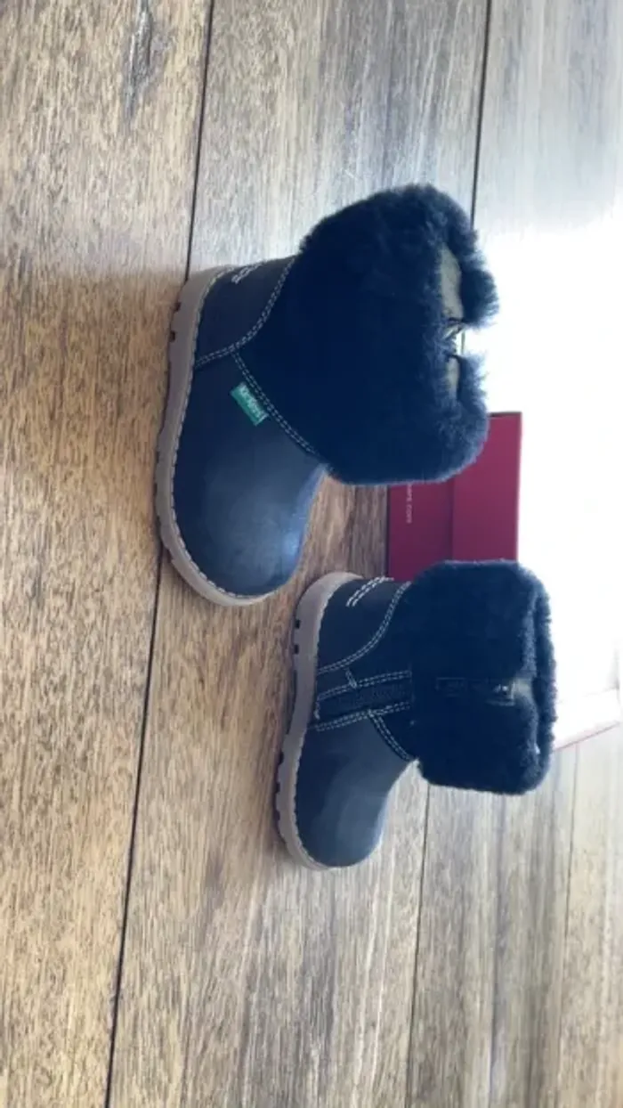 Bottines fourrées Kickers - photo numéro 3