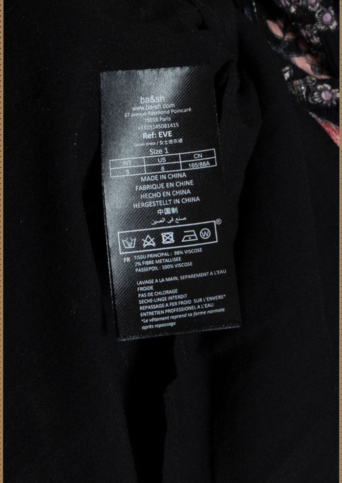 Robe fleurie Ba&SH Taille 1 - photo numéro 9