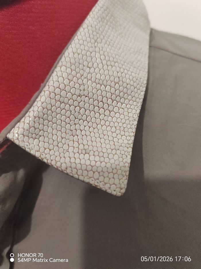 Chemise en lin col style python - photo numéro 2