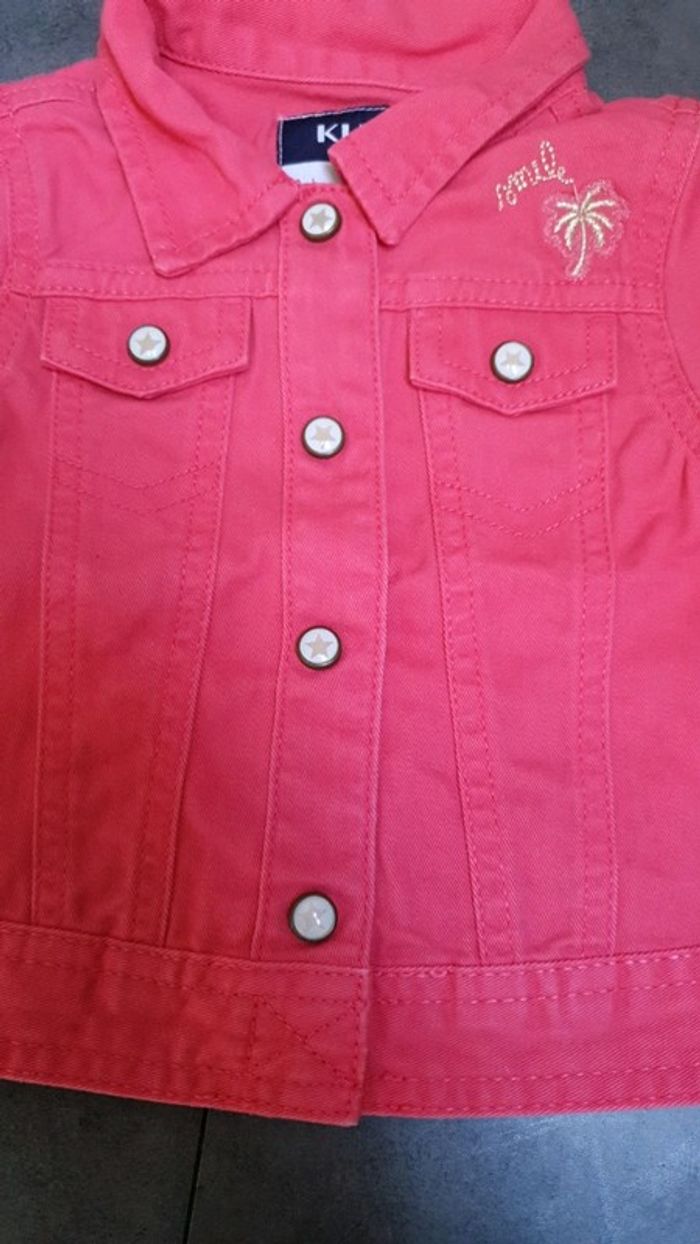 Veste en jean Taille 12 mois - photo numéro 4